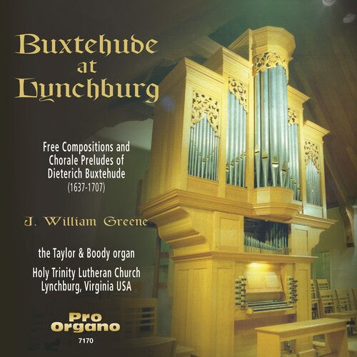 Buxtehude / Greene - Buxtehude At Lynchburg - Music CD