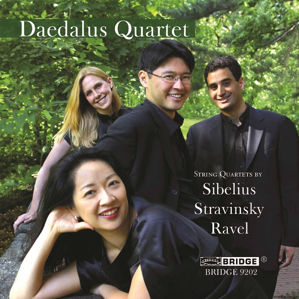 the album cover for Daedalus Quartet - Music for String Quartet