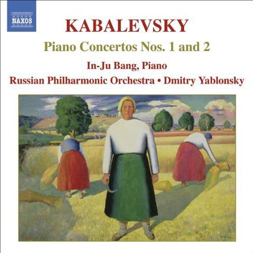the album cover for Ju Bang - Piano Concertos 1 & 2