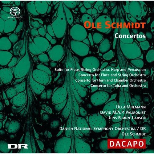 the album cover for Ole Schmidt - Concertos
