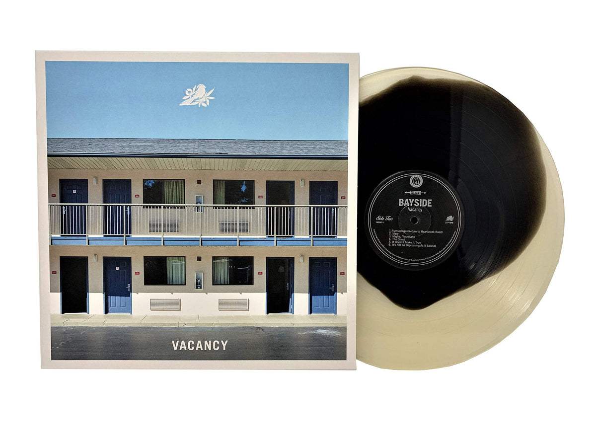 Bayside - Vacancy (Limited Edition Cloudy Clear w/ Black Colored Vinyl) Vinyl Record