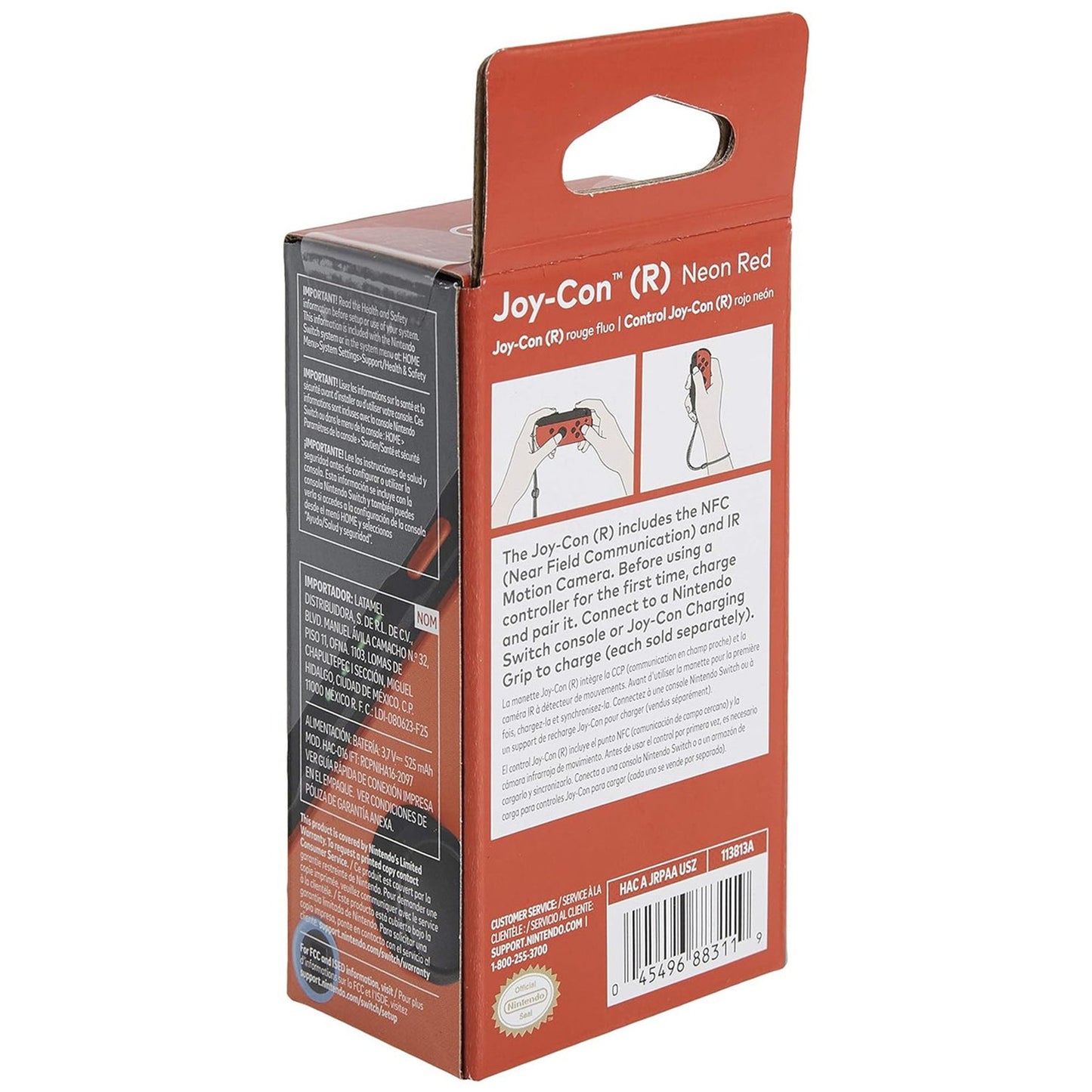 Nintendo - Switch Joy-Con Single (R): Neon Red - Nintendo