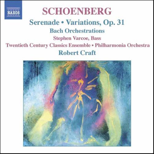 the album cover for Robert Craft - Serenade Variations Op 31