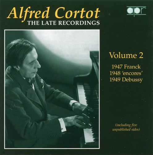 Cortot,alfred - Late Recordings 2 - Music CD