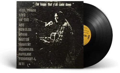 Neil Young - Dorothy Chandler Pavilion 1971 Vinyl Record