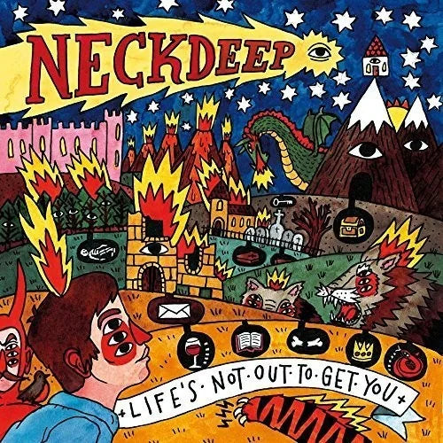 Neck Deep - Life's Not Out To Get You (Transparent Blue) Vinyl Record