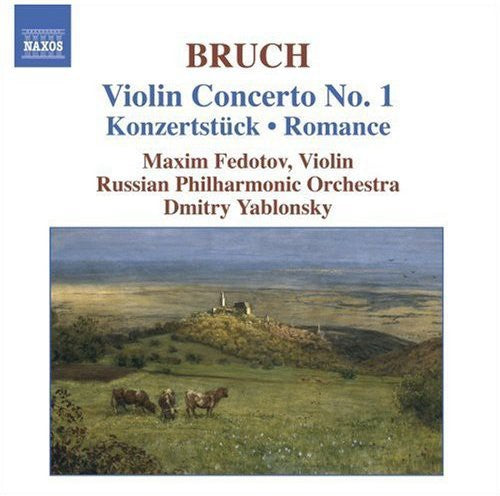 the album cover for Maxim Fedotov - Violin Concerto No 1