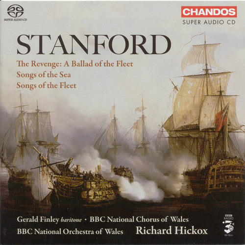 the album cover for Richard Hickox - Revenge: Ballad of the Fleet / Songs of the Sea
