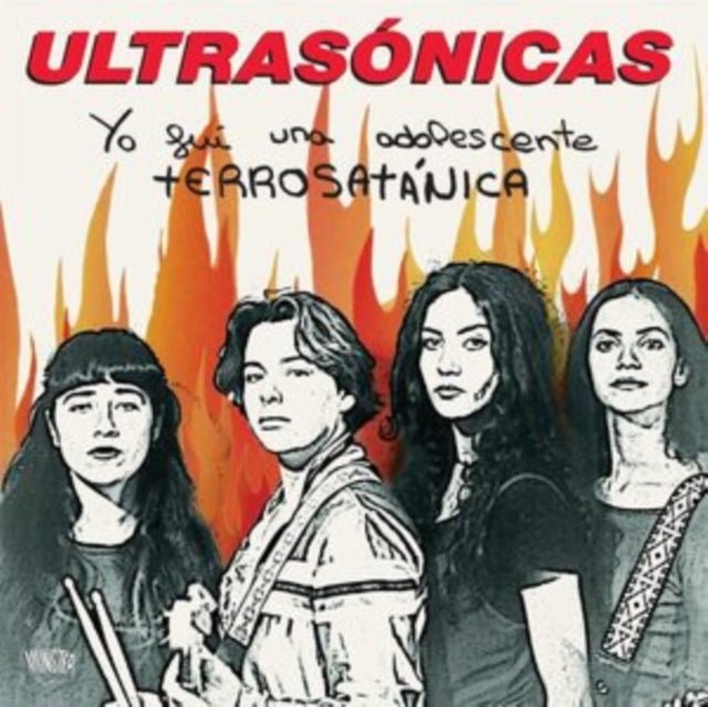 Ultrasonicas - Yo Fui Una Adolescente Terrosatanica - LP Vinyl Record