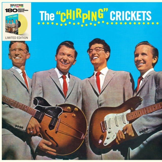 Buddy Holly & The Chirping Crickets (Limited/Solid Yellow Virgin LP Vinyl/Limited/180G) Vinyl Record