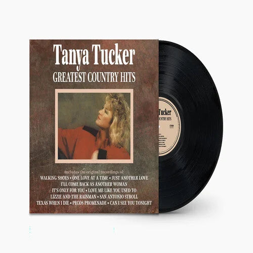 Tanya Tucker - Greatest Country Hits Vinyl Record