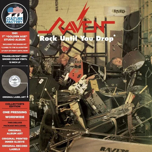 Raven - Rock Until You Drop Vinyl Record