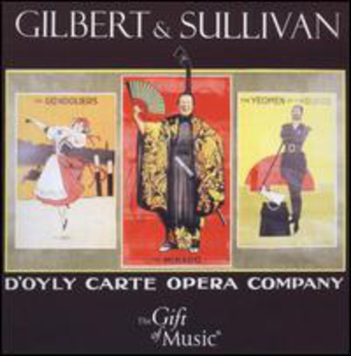 D'oyly Carte Opera Company - Gilbert & Sullivan - Music CD
