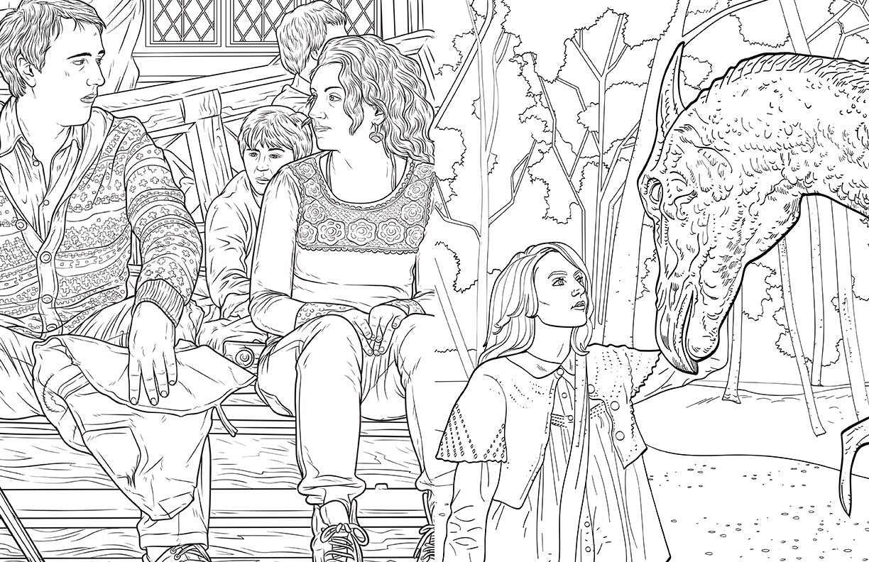 Harry Potter: Ravenclaw House Pride: The Official Coloring Book