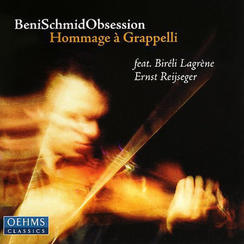 the album cover for Benischmidobsession - Obsession: Hommage to Grapelli