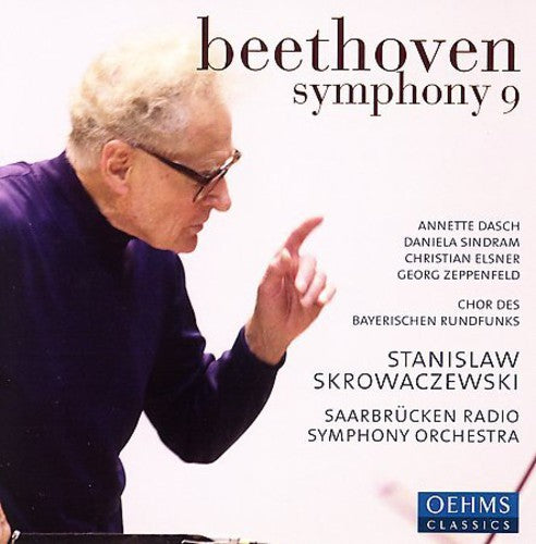 the album cover for L.V. Beethoven - Symphony No 9