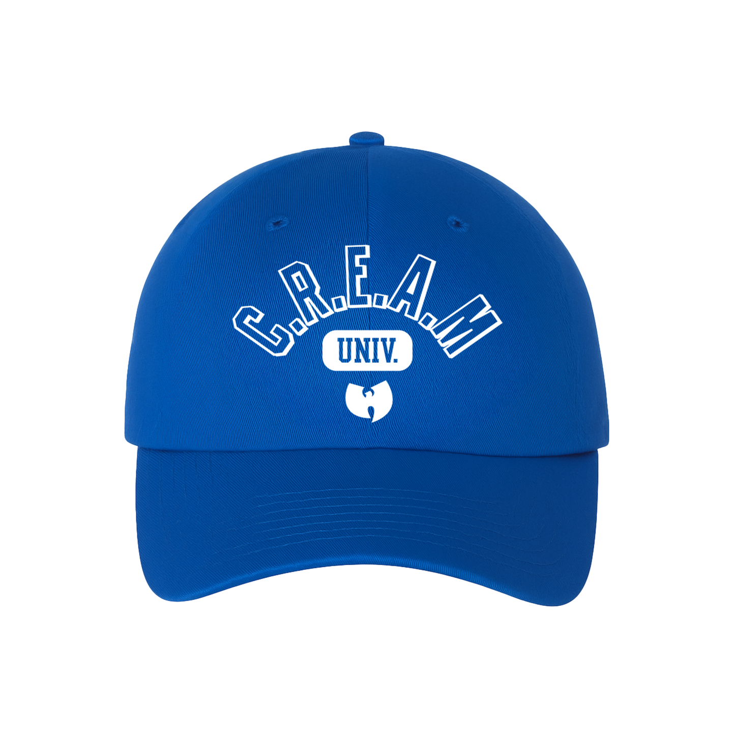 Wu-Tang Clan Officially Licensed Kids Youth C.R.E.A.M. University Dad Hat Blue