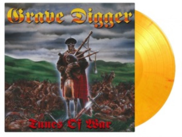 Grave Digger - Tunes Of War (Flaming Colored Vinyl/2LP) Vinyl Record
