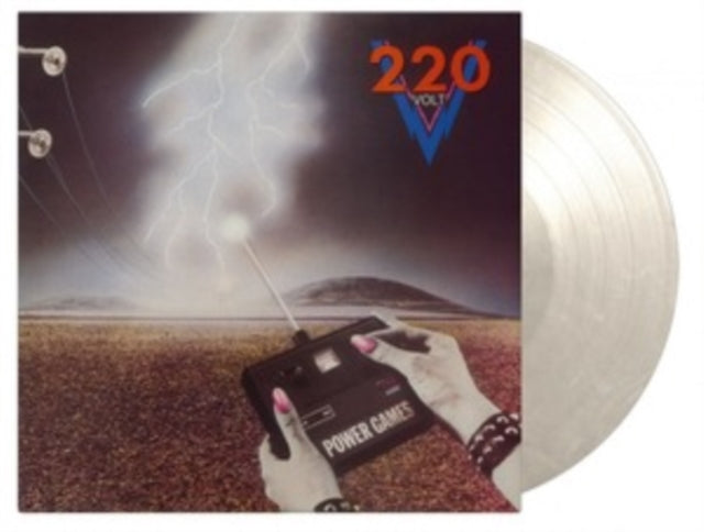 220 Volt - Power Game (180G/Crystal Clear & White Marbled LP Vinyl) Vinyl Record