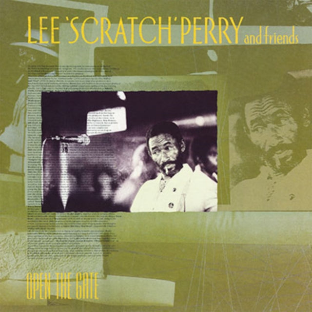 Lee Scratch & Friends Perry - Open The Gate (Orange Vinyl/3LP) Vinyl Record