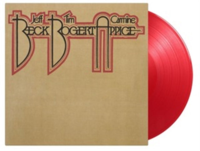 Bogert & Appice Beck - Beck Bogert & Appice (Translucent Red LP Vinyl/180G) Vinyl Record