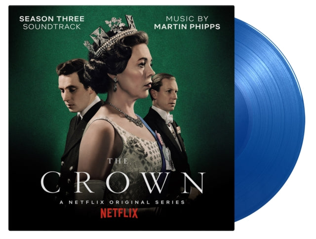 Martin Phipps - Crown Ost (Netflix Series Season Three) (Limited/Royal Blue LP Vinyl/180G/Booklet) Vinyl Record