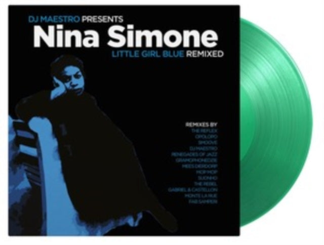Nina & Dj Maestro Simone - Little Girl Blue Remixed (2LP/Green Vinyl/180G) Vinyl Record