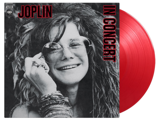 Janis Joplin - Joplin In Concert (2LP/Translucent Red Vinyl/180G) Vinyl Record