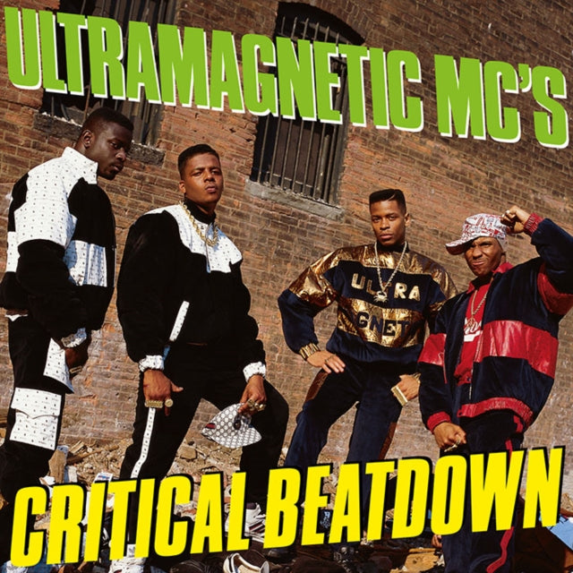Ultramagnetic Mc's - Critical Beatdown (Expanded Edition) (Green Coloured Vinyl/2LP) Vinyl Record