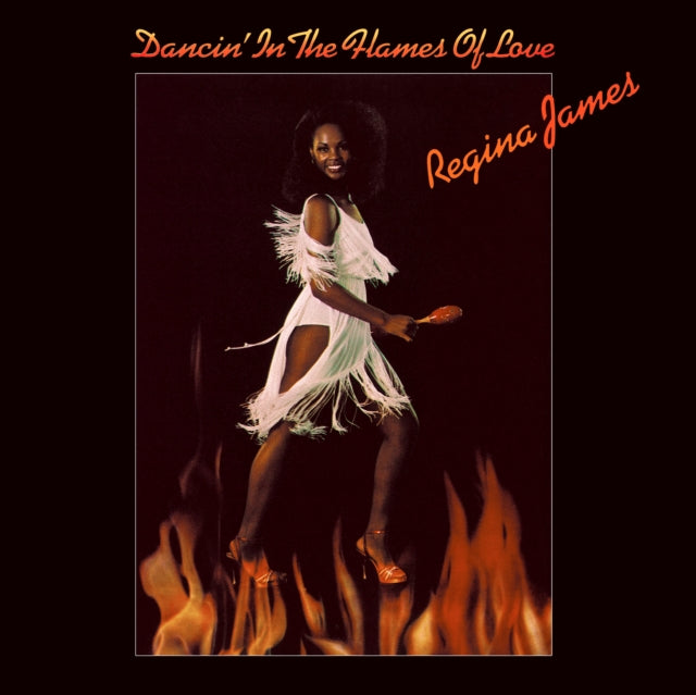 Regina James - Dancin' In The Flames Of Love (Orange LP Vinyl) Vinyl Record