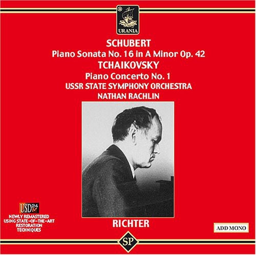 Schubert / Tchaikovsky / Richter - Piano Sonata - Music CD
