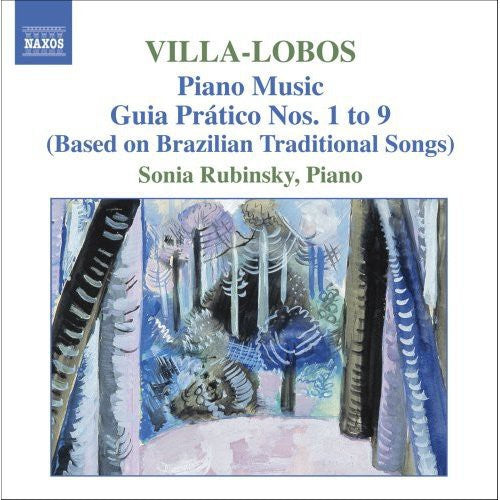 the album cover for Sonia Rubinsky - Piano Music