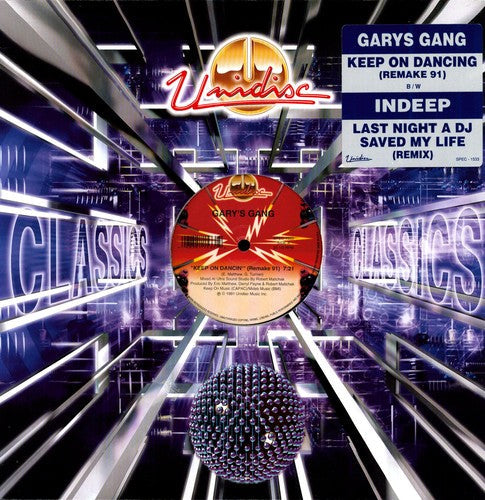 Gary's Gang - Last Night a DJ Saved My Life / Keep on Dancing Vinyl Record