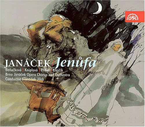 the album cover for Nad?žda Kniplová - Jenufa