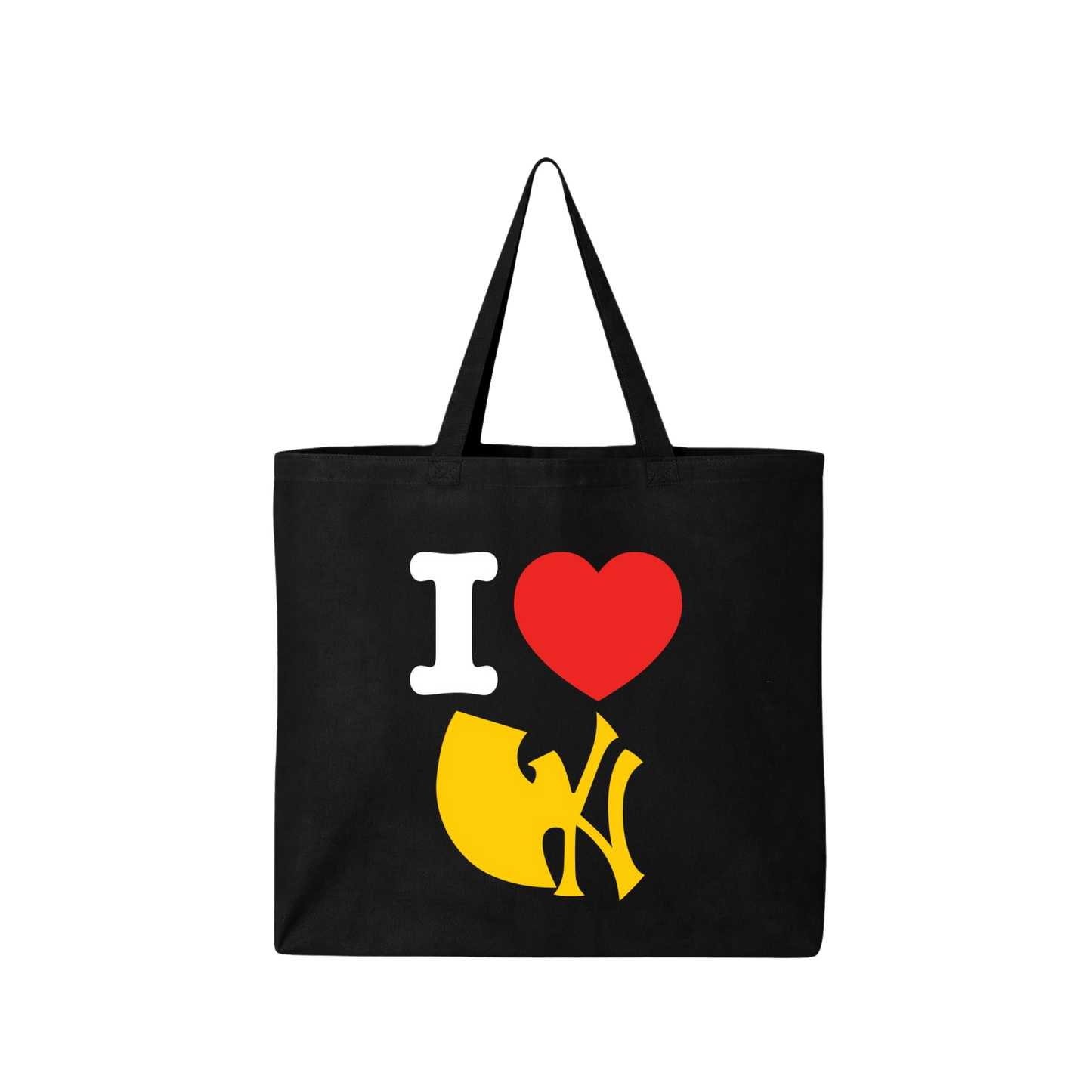 Wu-Tang Clan I Heart Wu York Tote Bag Black Officially Licensed