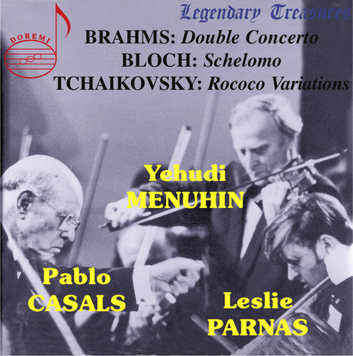 Brahms / Bloch / Tchaikovsky / Casals / Parnas - Double Concerto - Music CD