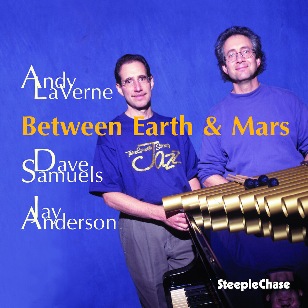 the album cover for Evans/Laverne/Patitucci/Davis - Between Earth and Mars