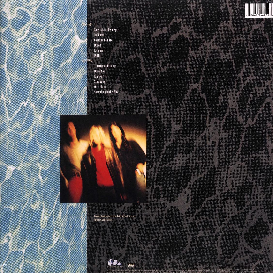 Nirvana Nevermind 180g Vinyl Record