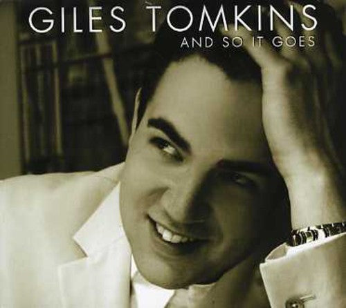 the album cover for Giles Tomkins - And So It Goes