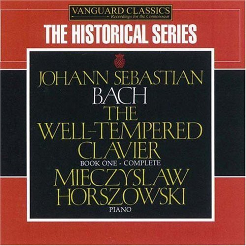 the album cover for MIECZYSLAW HORSZOWSKI - Well Tempered Clavier