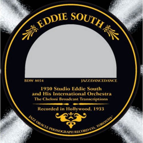 the album cover for Eddie South - Recorded in Hollywood 1933