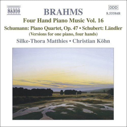 the album cover for Silke-Thora Matthies - Four Hand Piano Music 16