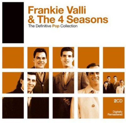 the album cover for Frankie Valli & The Four Seasons - Definitive Pop