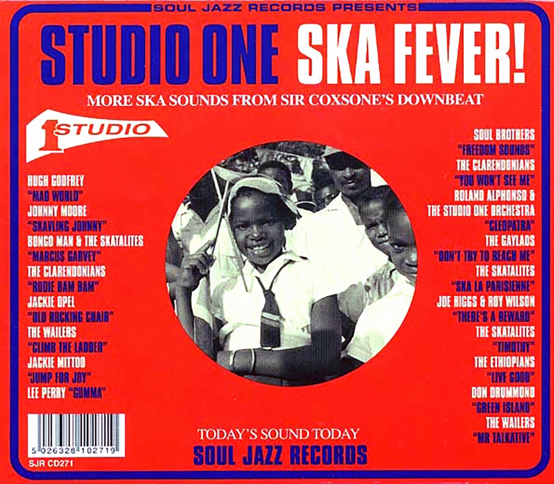 Jackie Mittoo, The Skatalites, Wailers, Roland Alphonso, Soul Brothers, Etc. - Studio One Ska Fever! Music CD