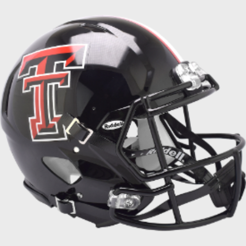 Texas Tech Red Raiders Full Size Authentic Speed Football Helmet 2024- NCAA