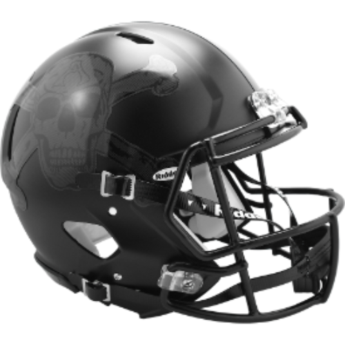Army Black Knights Full Size Authentic Speed Football Helmet Skull and Crossbones NCAA.