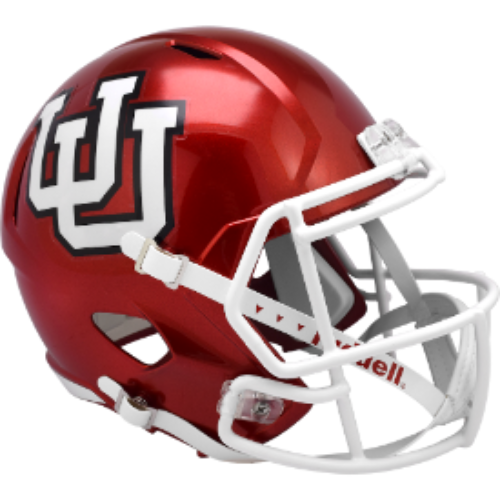 Utah Utes Speed Replica Football Helmet RED UU- NCAA