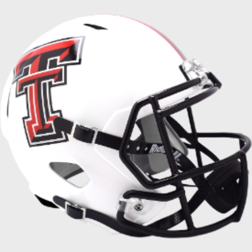 Texas Tech Red Raiders Full Size Speed Replica Football Helmet 2024- NCAA