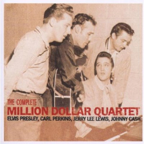 the album cover for Million Dollar Quartet - Complete Million Dollar Quartet