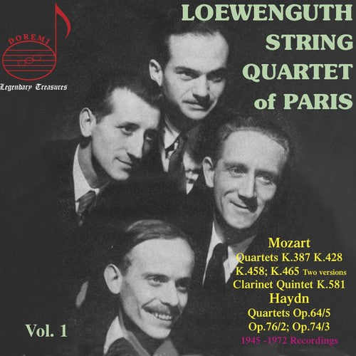 Loewenguth String Quartet / Dobree - Plays Mozart & Haydn 1 - Music CD